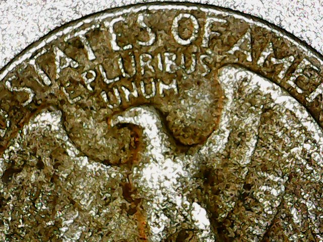 Bizarre-1992-D-Quarter---Maybe-Not-Just-Dirty-And-Damaged?